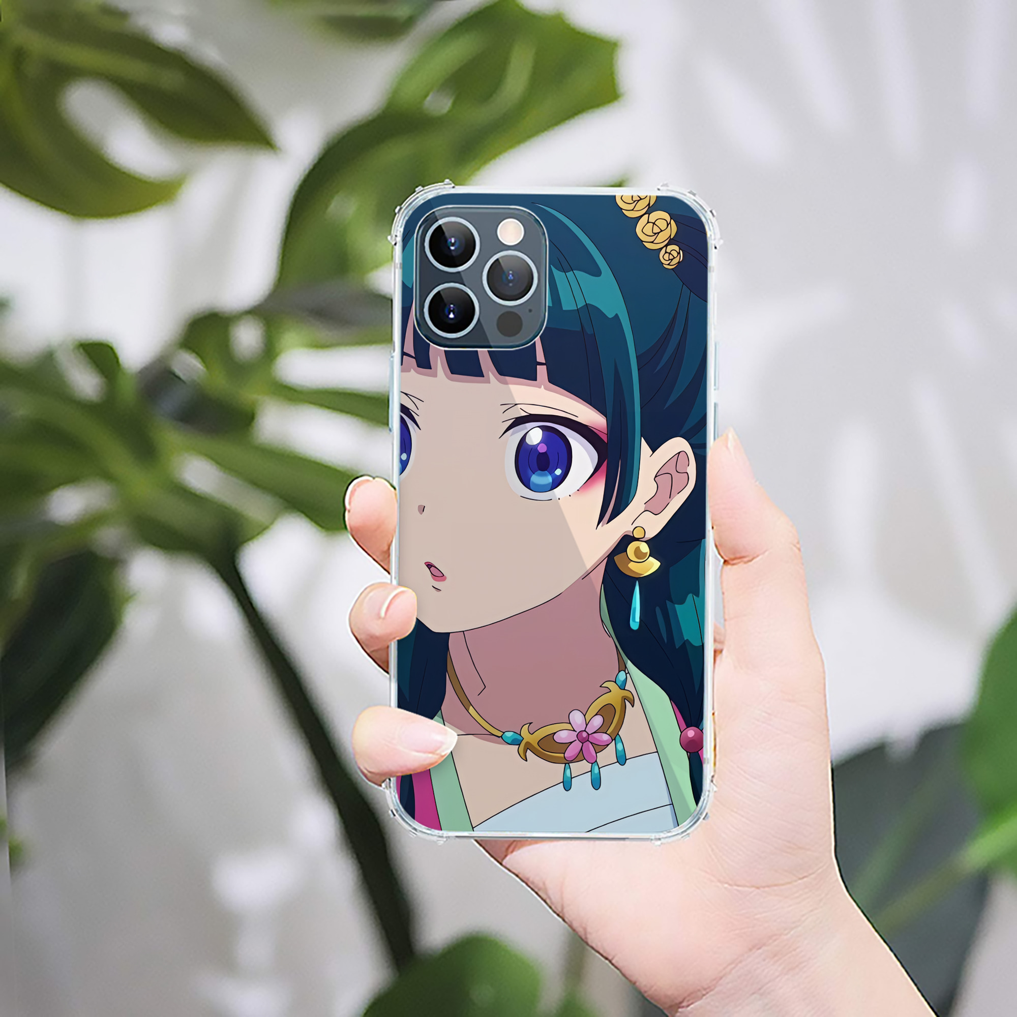 （画像用） 薬屋のひとりごと The Apothecary Diaries 【iPhone 12シリーズ対応】透明スマホケース（クリアソフトケース）